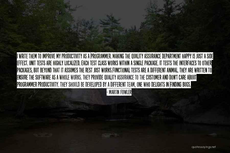 Rest And Productivity Quotes By Martin Fowler Rest And Productivity Quotes By Martin Fowler