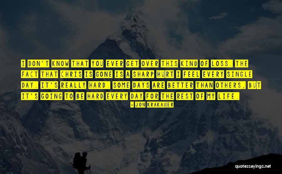 Rest Day Is Over Quotes By Jon Krakauer