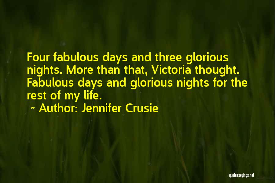 Rest Days Quotes By Jennifer Crusie