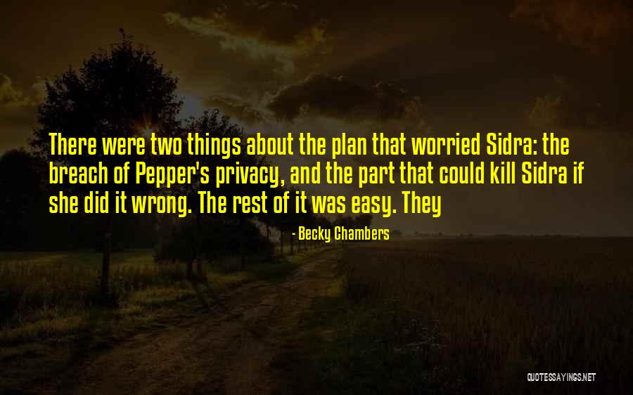 Rest Easy Quotes By Becky Chambers Rest Easy Quotes By Becky Chambers