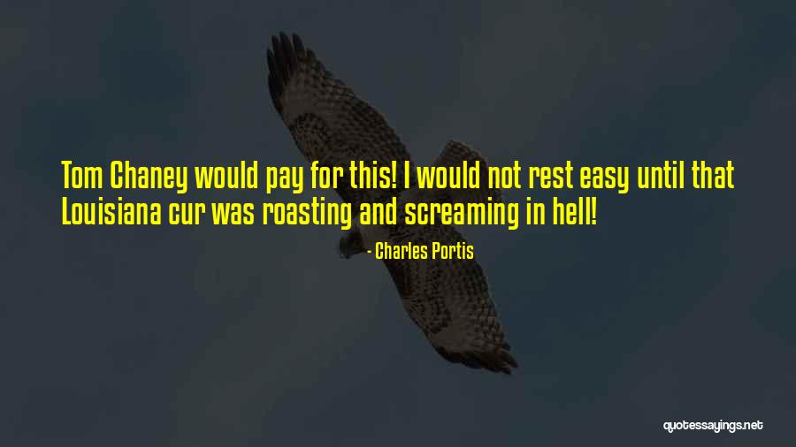 Rest Easy Quotes By Charles Portis Rest Easy Quotes By Charles Portis