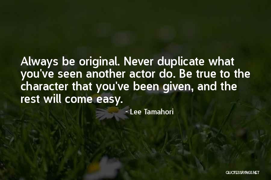 Rest Easy Quotes By Lee Tamahori Rest Easy Quotes By Lee Tamahori
