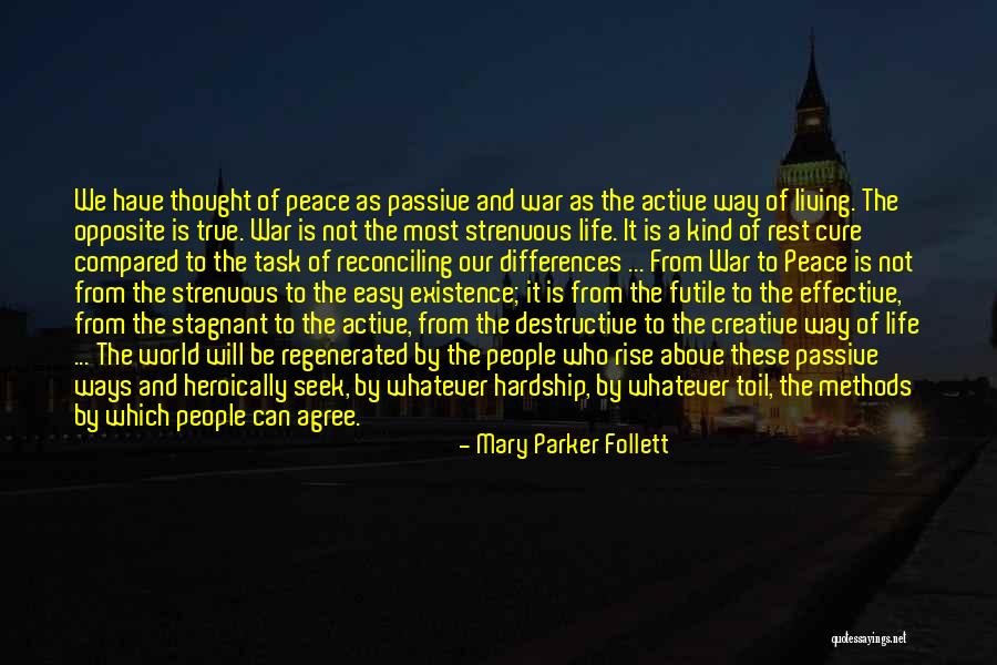 Rest Easy Quotes By Mary Parker Follett Rest Easy Quotes By Mary Parker Follett