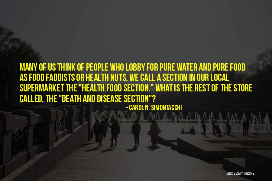 Rest Health Quotes By Carol N. Simontacchi Rest Health Quotes By Carol N. Simontacchi