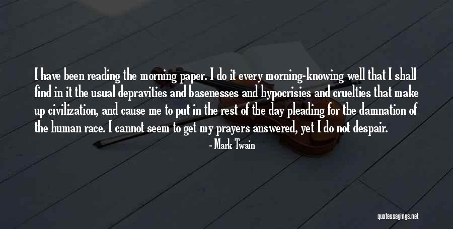 Rest Knowing Quotes By Mark Twain Rest Knowing Quotes By Mark Twain