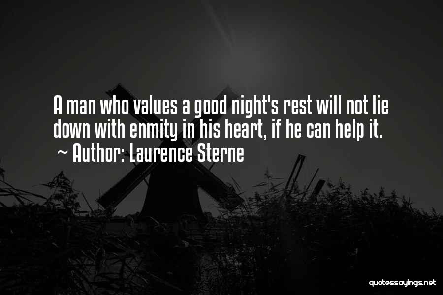 Rest Well Good Night Quotes By Laurence Sterne