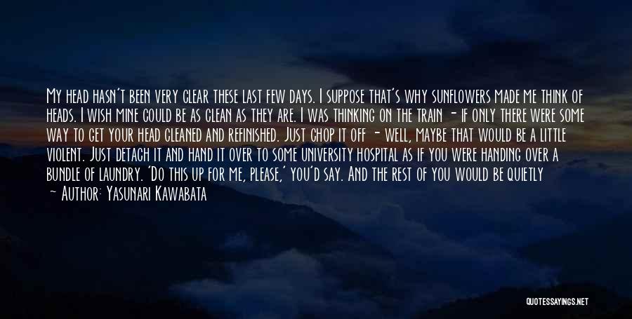 Rest Your Head Quotes By Yasunari Kawabata