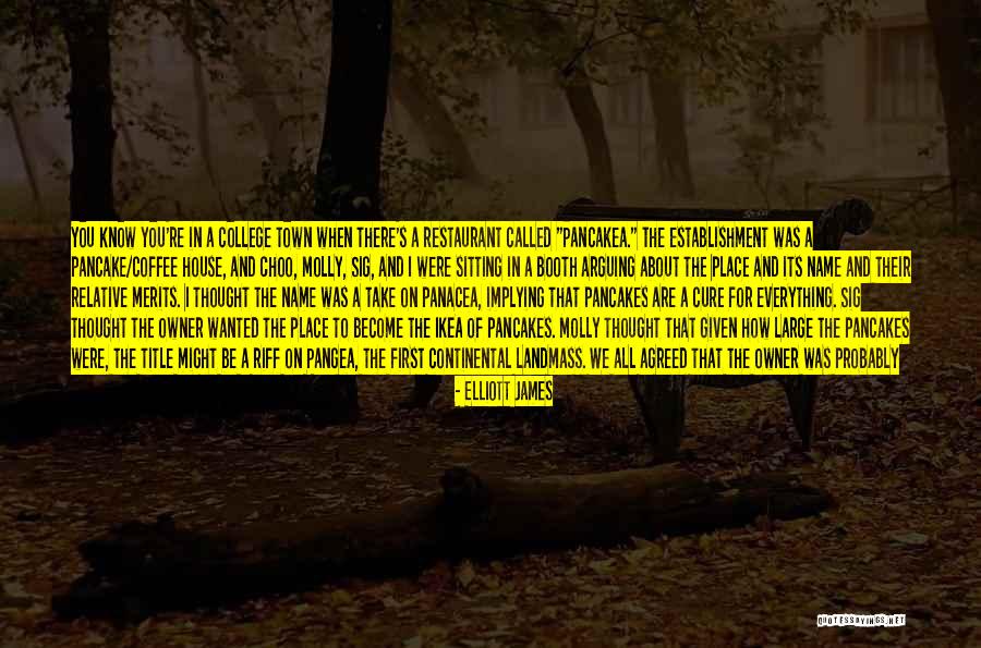 Restaurant Name In Quotes By Elliott James Restaurant Name In Quotes By Elliott James