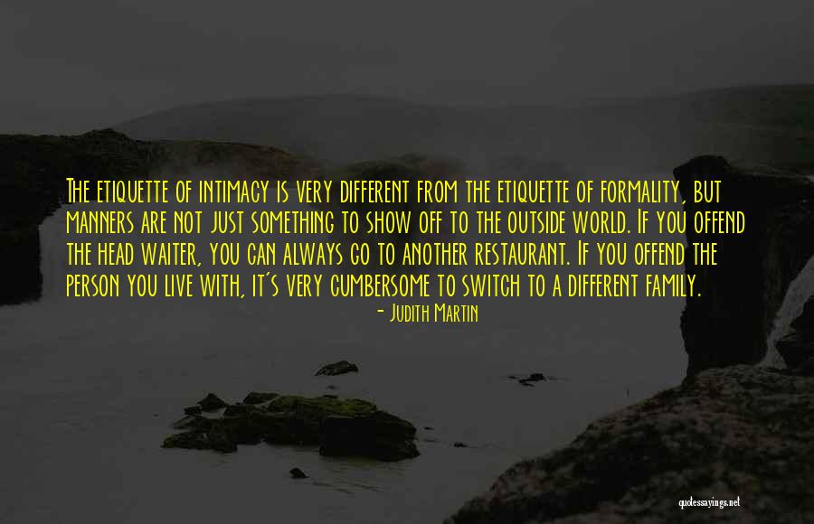 Restaurant Waiter Quotes By Judith Martin Restaurant Waiter Quotes By Judith Martin