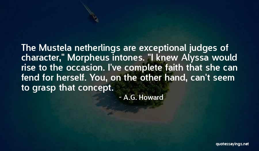 Rester Quotes By A.G. Howard Rester Quotes By A.G. Howard