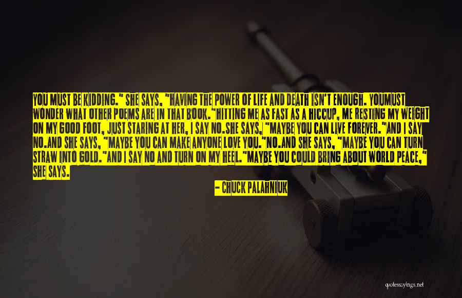 Resting In Peace Quotes By Chuck Palahniuk Resting In Peace Quotes By Chuck Palahniuk
