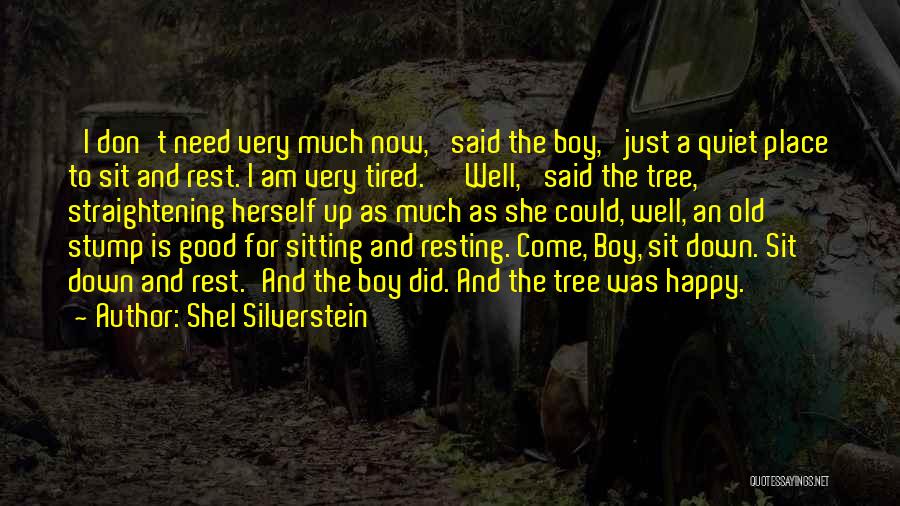Resting Quotes By Shel Silverstein