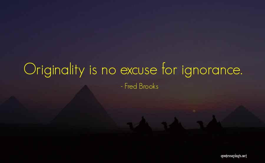 Restituido Significado Quotes By Fred Brooks Restituido Significado Quotes By Fred Brooks