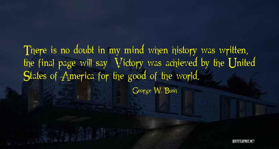Restituido Significado Quotes By George W. Bush Restituido Significado Quotes By George W. Bush