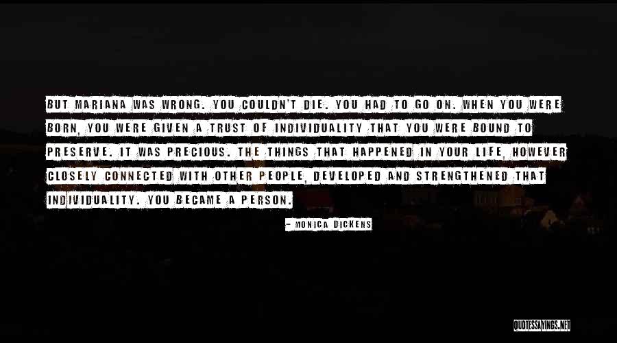 Restituido Significado Quotes By Monica Dickens Restituido Significado Quotes By Monica Dickens