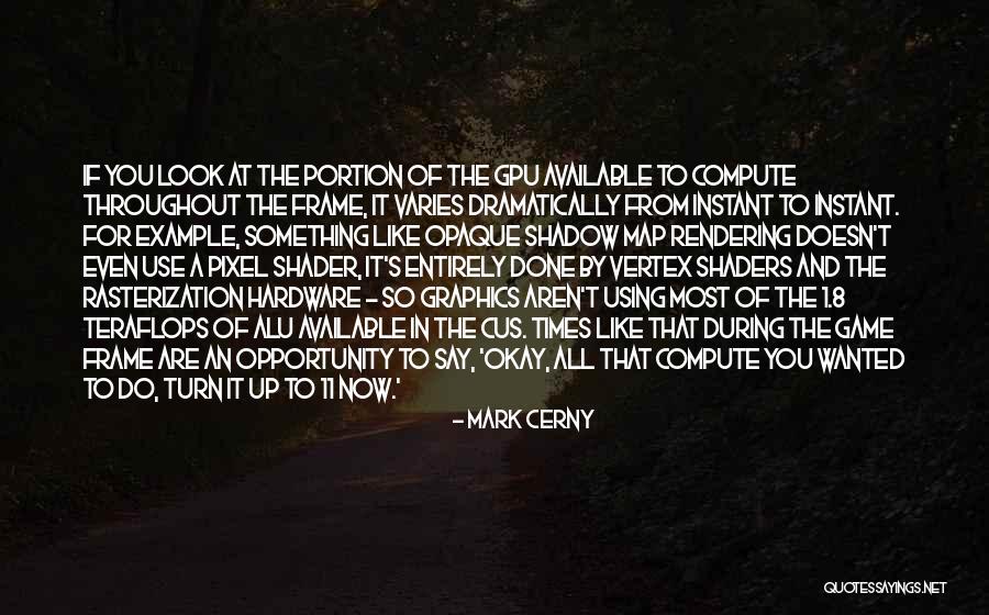 Restons Positifs Quotes By Mark Cerny Restons Positifs Quotes By Mark Cerny