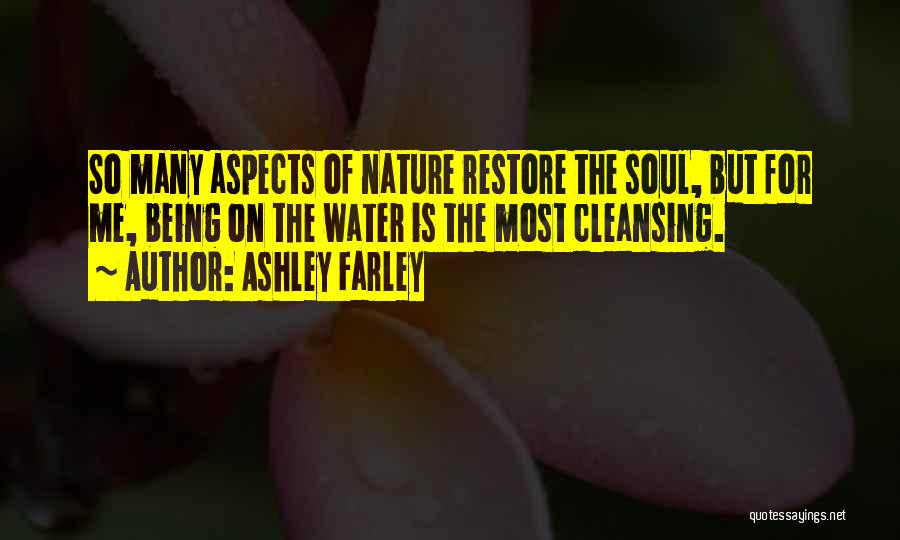 Restore My Soul Quotes By Ashley Farley