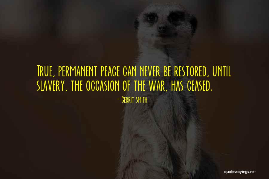 Restored Quotes By Gerrit Smith Restored Quotes By Gerrit Smith
