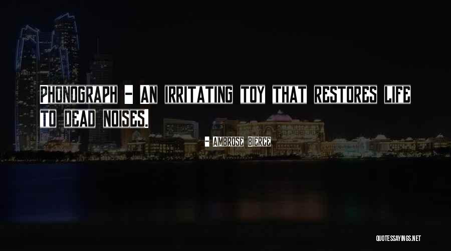 Restores Quotes By Ambrose Bierce Restores Quotes By Ambrose Bierce
