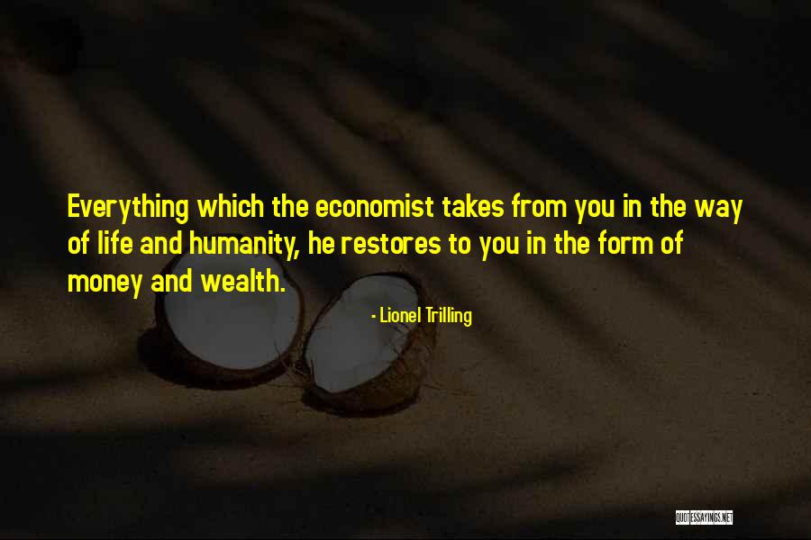 Restores Quotes By Lionel Trilling Restores Quotes By Lionel Trilling