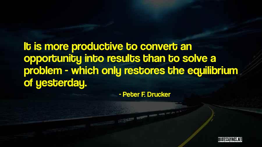 Restores Quotes By Peter F. Drucker Restores Quotes By Peter F. Drucker