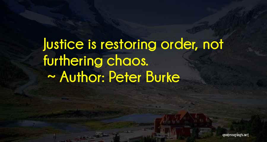 Restoring Quotes By Peter Burke
