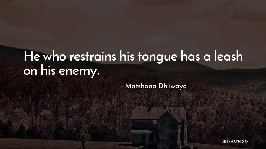 Restrains Quotes By Matshona Dhliwayo Restrains Quotes By Matshona Dhliwayo