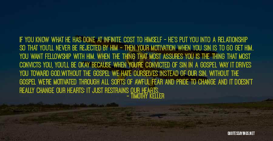 Restrains Quotes By Timothy Keller Restrains Quotes By Timothy Keller