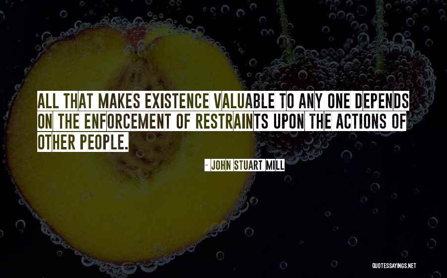 Restraints Quotes By John Stuart Mill Restraints Quotes By John Stuart Mill