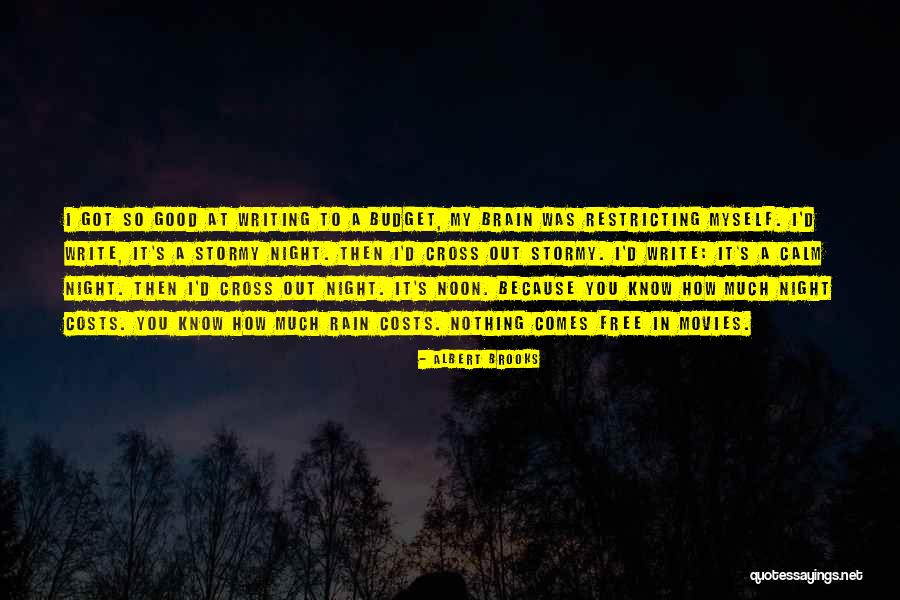 Restricting Yourself Quotes By Albert Brooks Restricting Yourself Quotes By Albert Brooks