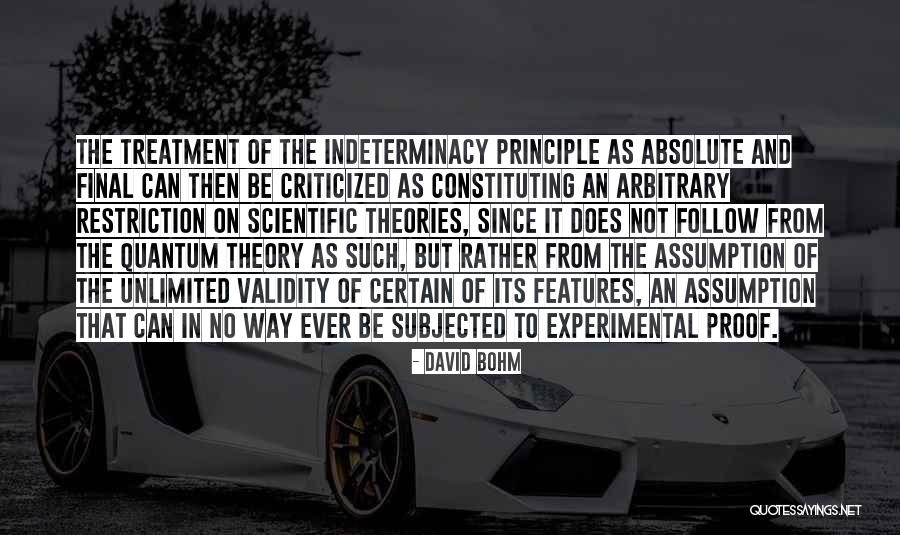 Restriction Quotes By David Bohm Restriction Quotes By David Bohm