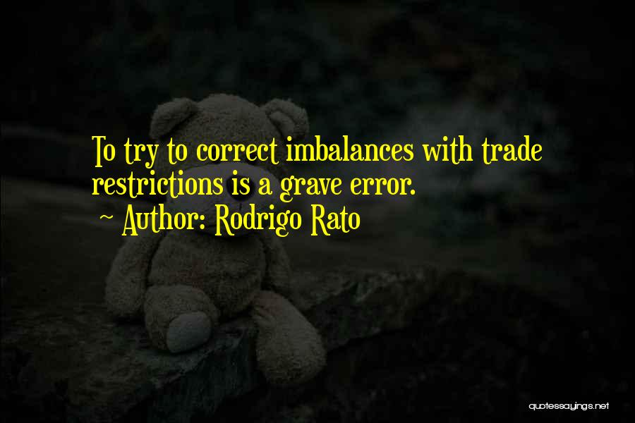 Restrictions Quotes By Rodrigo Rato