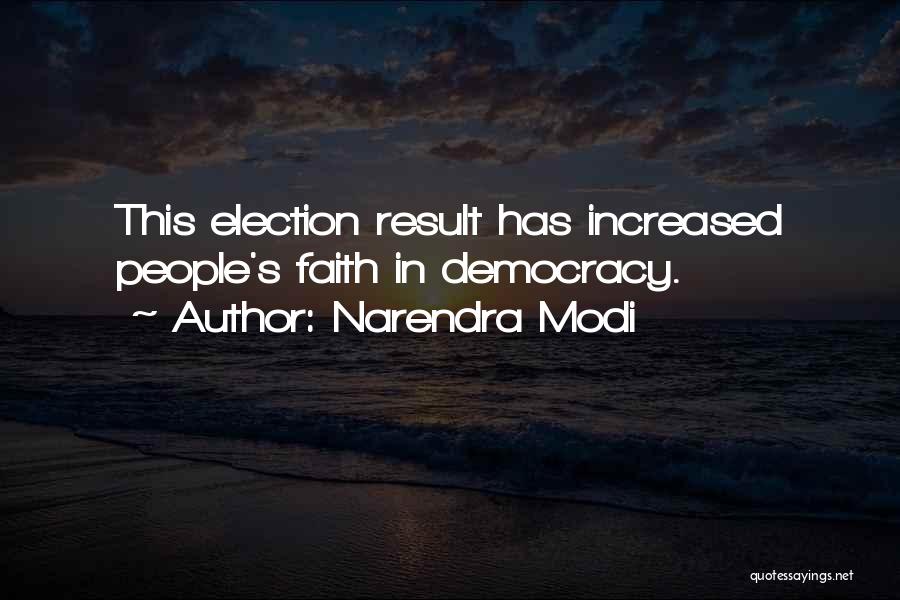 Result Quotes By Narendra Modi