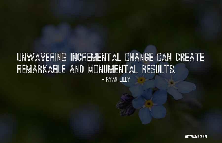 Results And Change Quotes By Ryan Lilly