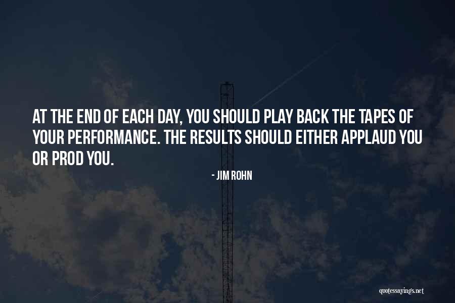 Results Day Quotes By Jim Rohn