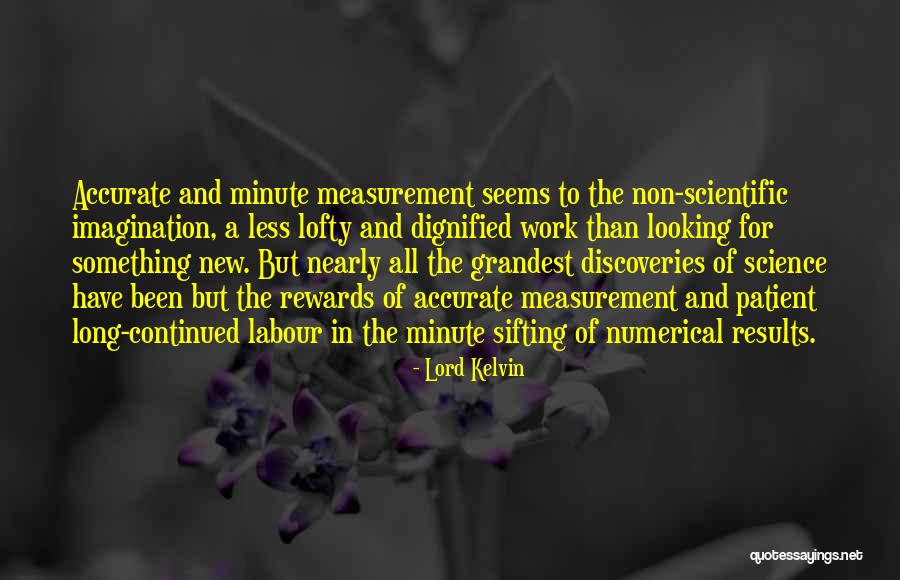 Results Of Hard Work Quotes By Lord Kelvin Results Of Hard Work Quotes By Lord Kelvin