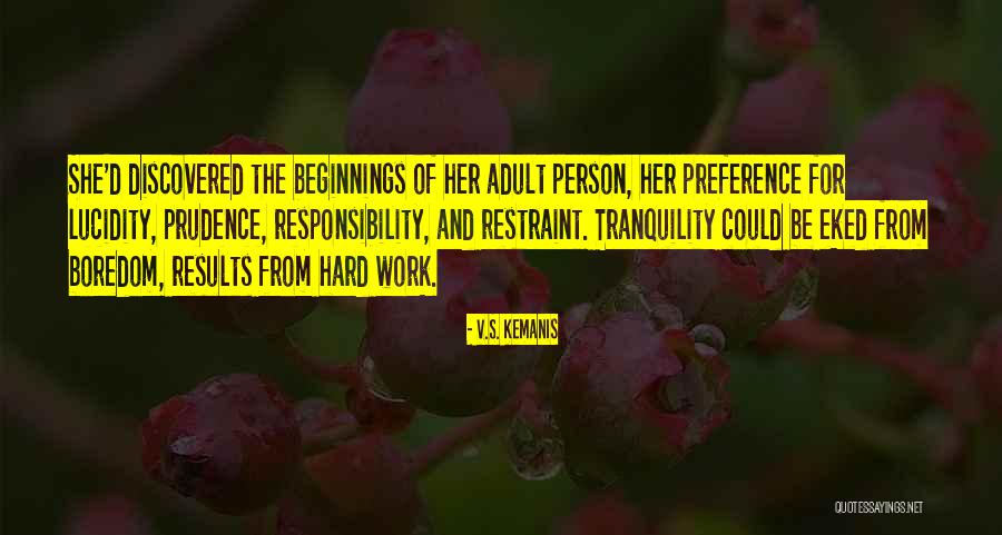 Results Of Hard Work Quotes By V.S. Kemanis Results Of Hard Work Quotes By V.S. Kemanis