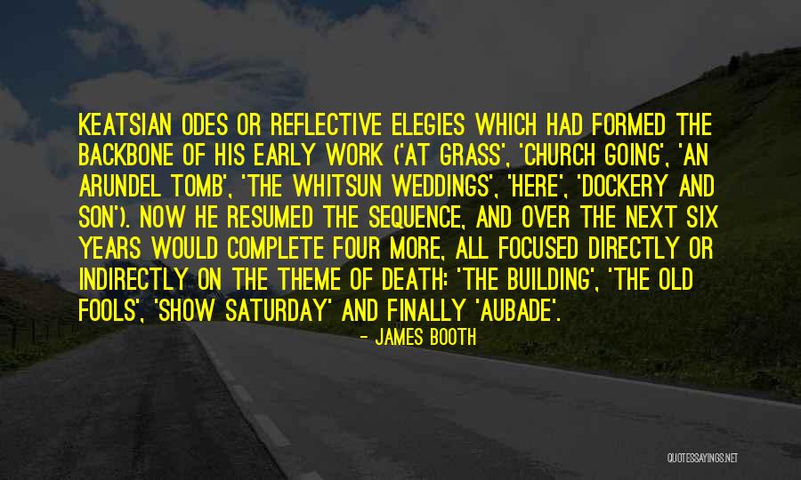 Resumed Work Quotes By James Booth Resumed Work Quotes By James Booth