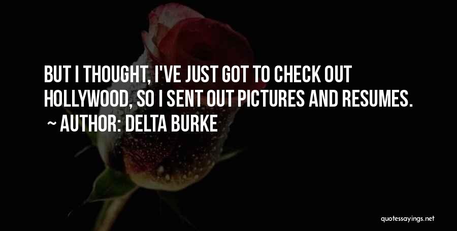 Resumes Quotes By Delta Burke