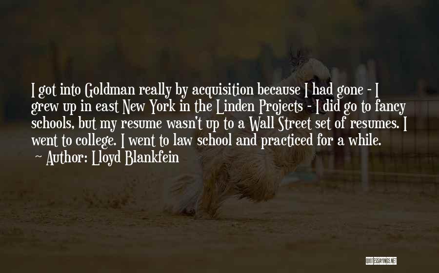Resumes Quotes By Lloyd Blankfein
