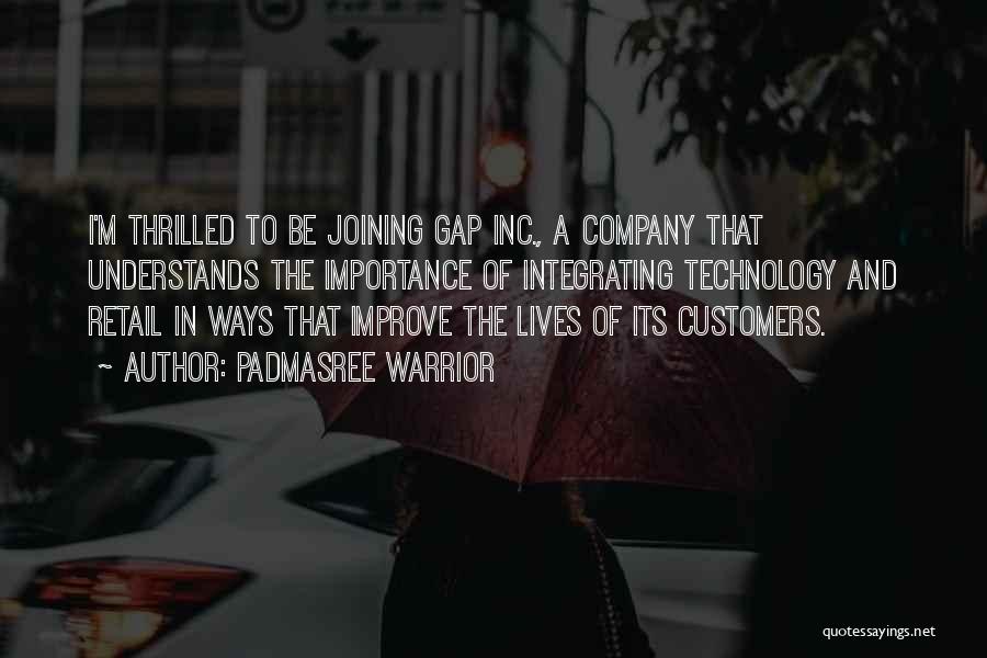 Retail Customers Quotes By Padmasree Warrior