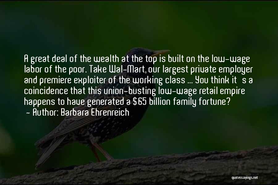 Retail Quotes By Barbara Ehrenreich