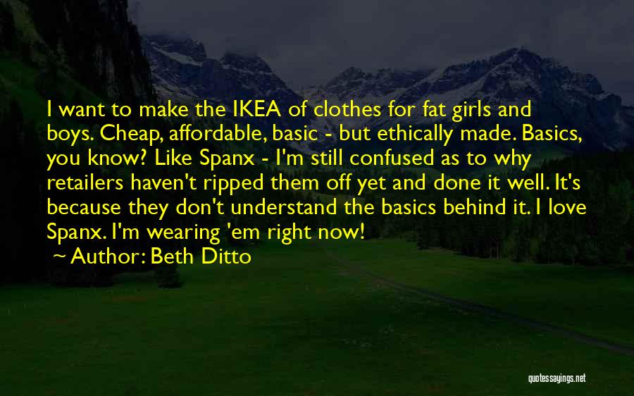 Retailers Quotes By Beth Ditto