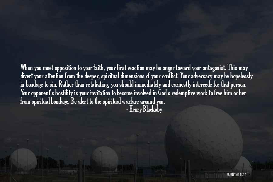 Retaliating Quotes By Henry Blackaby Retaliating Quotes By Henry Blackaby