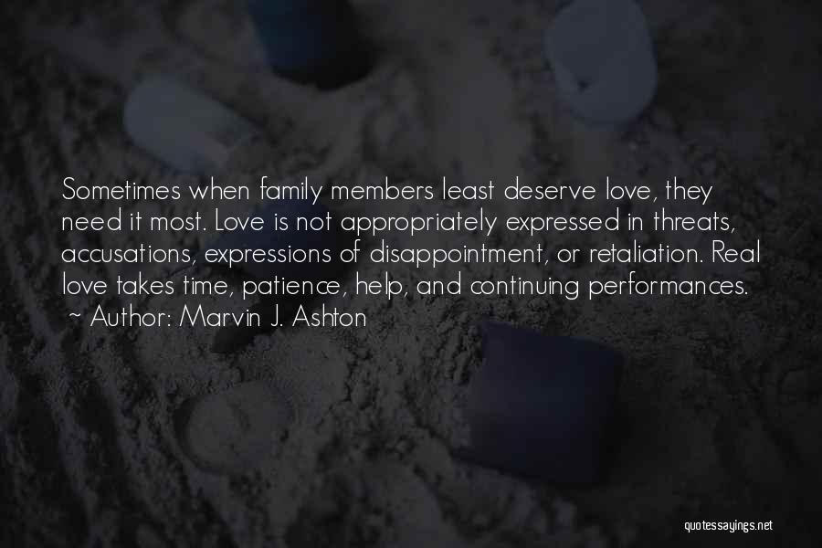 Retaliation Quotes By Marvin J. Ashton