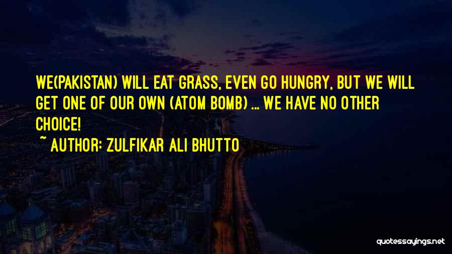 Retaliation Quotes By Zulfikar Ali Bhutto