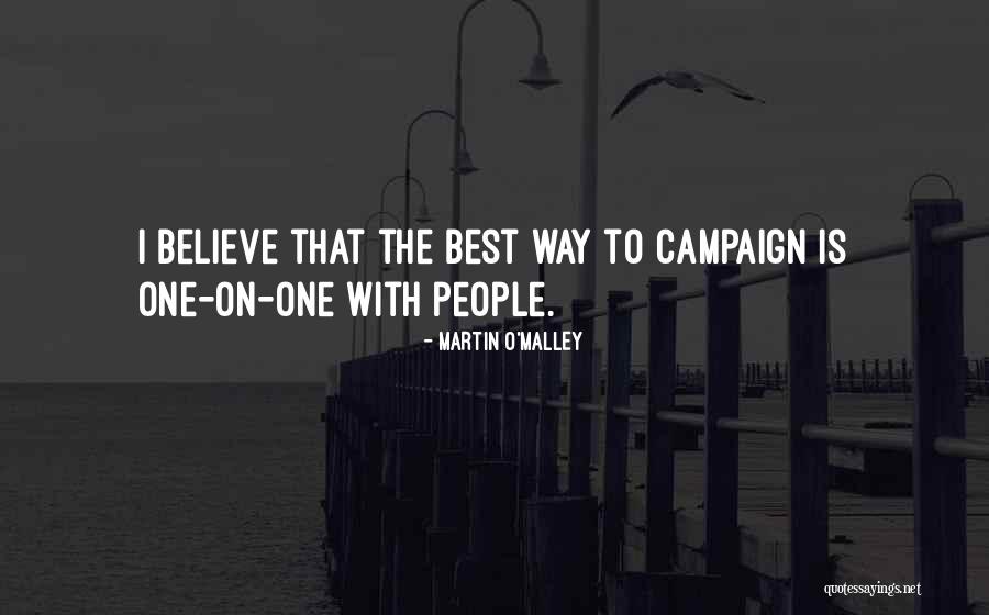 Reteaming Furman Quotes By Martin O'Malley