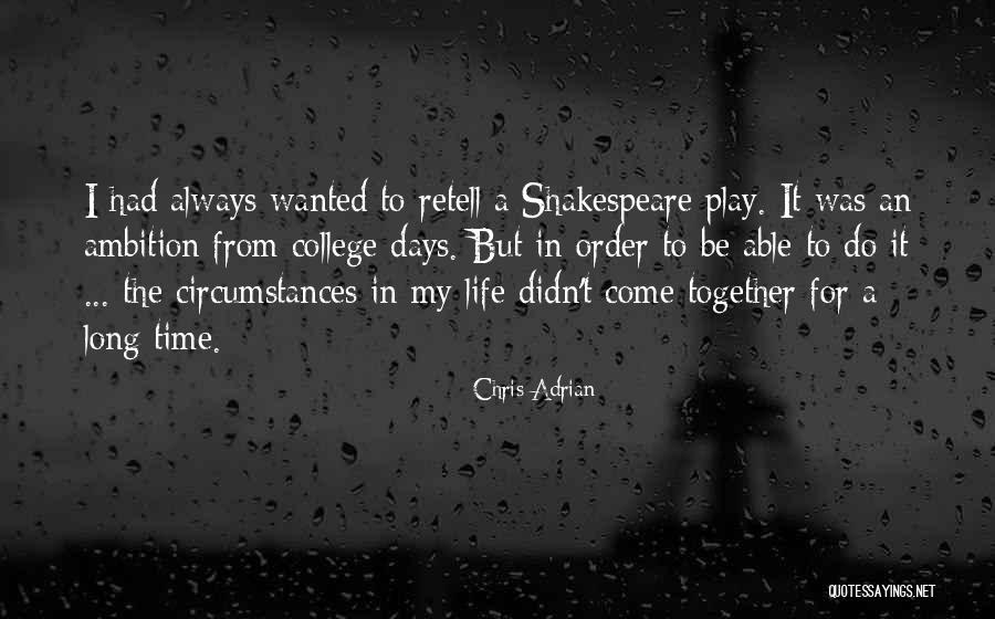 Retell Quotes By Chris Adrian Retell Quotes By Chris Adrian