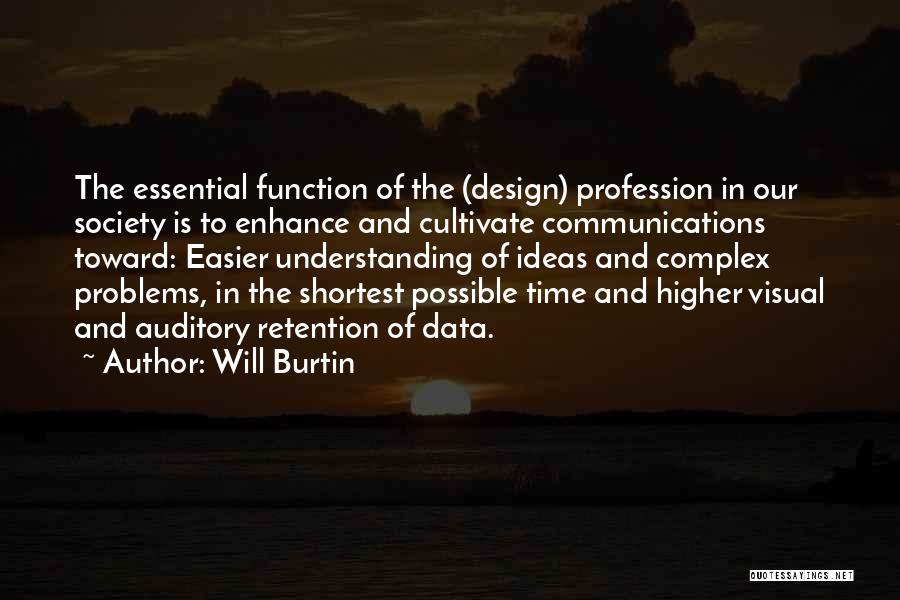 Retention Quotes By Will Burtin