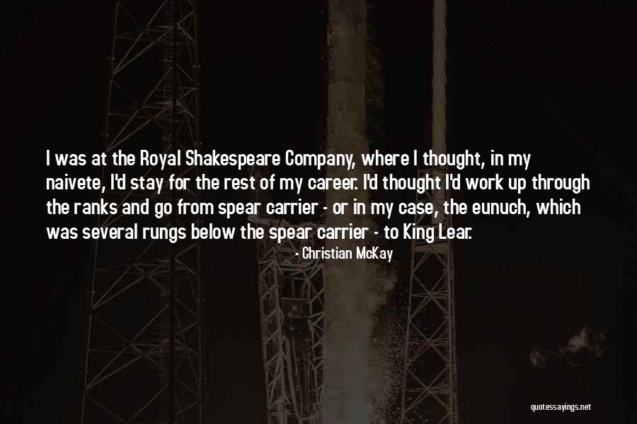 Reterritorialization Examples Quotes By Christian McKay Reterritorialization Examples Quotes By Christian McKay